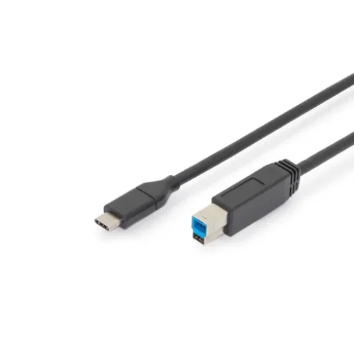 Picture of Digitus Usb Type-C Connection Cable, Type-C To B - Ak-300149-018-S