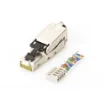 Picture of Digitus Cat 6A Field Termination Plug, Stp with Dust Cap, Bend Relief - Dn-93631