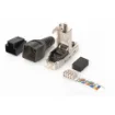 Picture of Digitus Cat 6A Field Termination Plug, Stp with Dust Cap, Bend Relief - Dn-93631