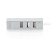 Picture of Digitus Usb Type-C™ 3-Port Hub + Fast Ethernet Lan Adapter - Da-70253