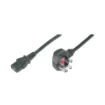 Picture of Digitus British Power Cord Connection Cable - Ak-440107-018-S