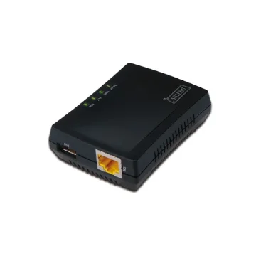 Picture of Digitus 1-Port Usb 2.0 Multifunction Network Server - Dn-13020