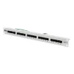 Picture of Digitus Cat 3 Isdn Patch Panel, Unshielded, Grey - Dn-91325-1