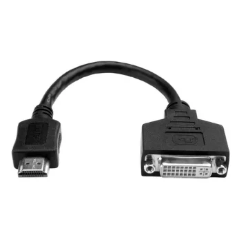 Picture of Eaton - Tripp Lite P132-08N Hdmi To Dvi Adapter Video Converter (Hdmi-M To Dvi-D F), 8-In. (20.32 Cm) - P132-08N