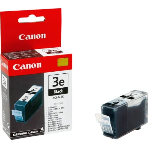 Picture of Canon BCI-3e Bk Black Ink Cartridge - 4479A002