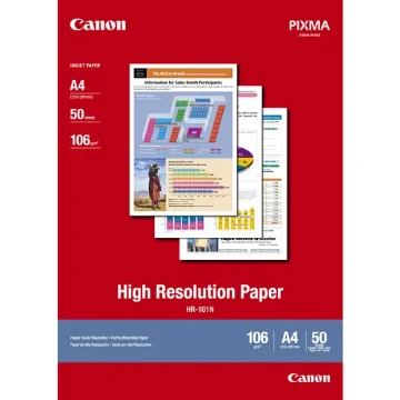 Picture of Canon HR-101N High Resolution Paper A4 - 50 Sheets - 1033A002