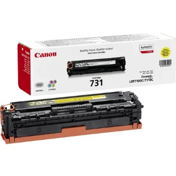 Picture of Canon 731 Toner Cartridge 1 Pc(S) Original Yellow - 6269B002