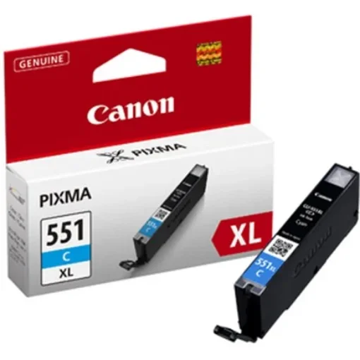 Picture of Canon CLI-551XL High Yield Cyan Ink Cartridge - 6444B001