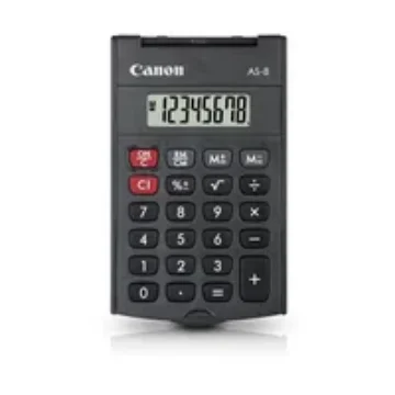 Picture of Canon As-8 Calculator Pocket Display Grey - 4598B001