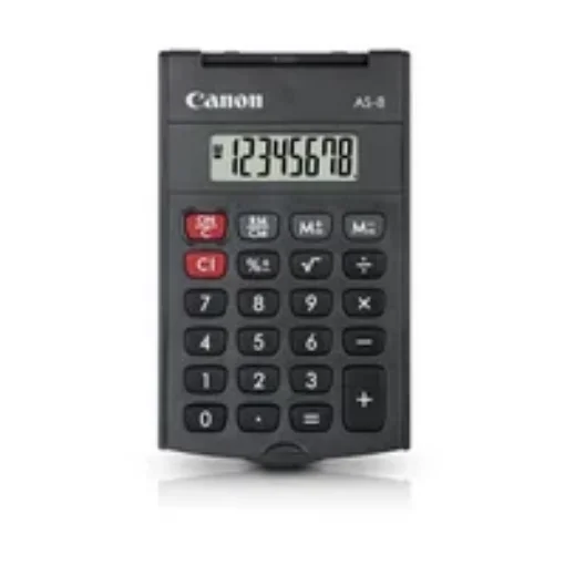Picture of Canon As-8 Calculator Pocket Display Grey - 4598B001