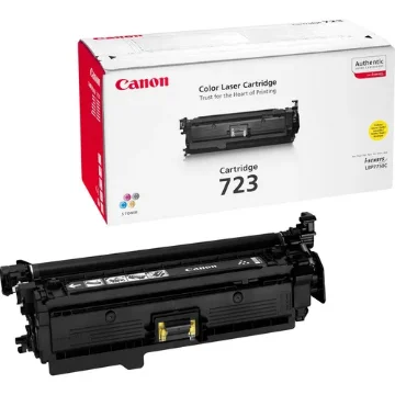 Picture of Canon 723Y Toner Cartridge 1 Pc(S) Original Yellow - 2641B002