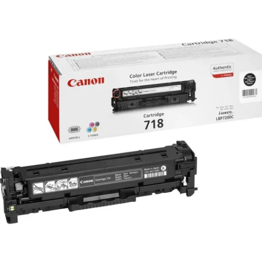 Picture of Canon Crg-718 Bk Toner Cartridge 1 Pc(S) Original Black - 2662B002
