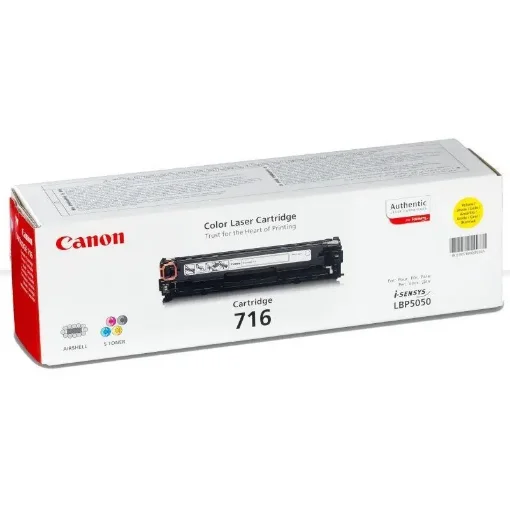 Picture of Canon 716 Y Toner Cartridge 1 Pc(S) Original Yellow - 1977B002