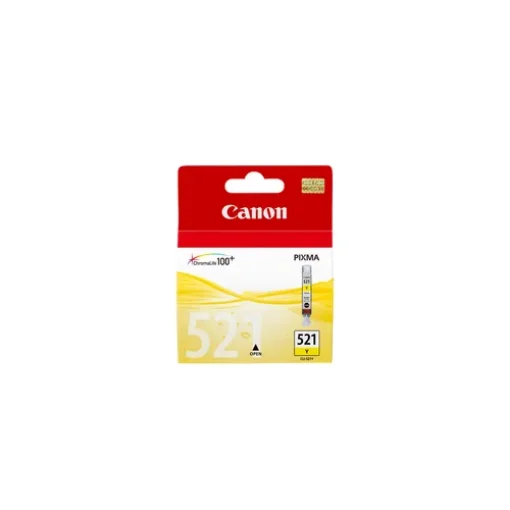 Picture of Canon CLI-521Y Yellow Ink Cartridge - 2936B001