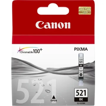 Picture of Canon CLI-521BK Black Ink Cartridge - 2933B001