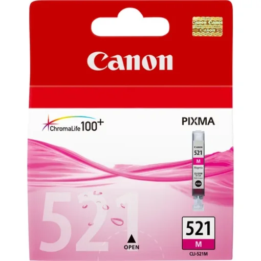 Picture of Canon CLI-521M Magenta Ink Cartridge - 2935B001