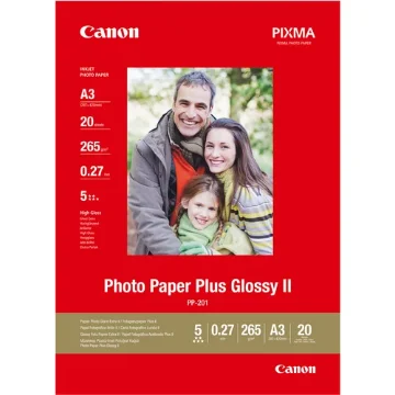 Picture of Canon Pp-201 Glossy Ii Photo Paper Plus A3 - 20 Sheets - 2311B020