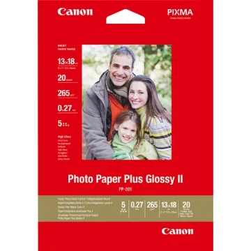 Picture of Canon Pp-201 Glossy Ii Photo Paper Plus 5x7" - 20 Sheets - 2311B018