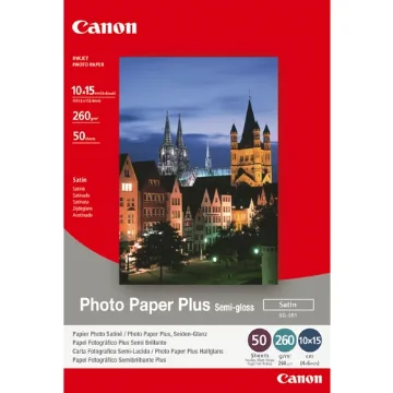 Picture of Canon Sg-201 Semi-Gloss Photo Paper Plus 4x6" - 50 Sheets - 1686B015