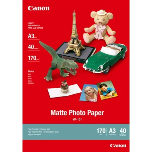 Picture of Canon Mp-101 Matte Photo Paper A3 - 40 Sheets - 7981A008
