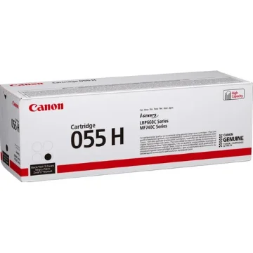Picture of Canon 055H Toner Cartridge 1 Pc(S) Original Black - 3020C002