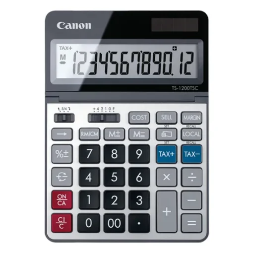 Picture of Canon TS-1200TSC Calculator Desktop Basic Metallic - 2468C002