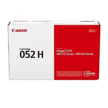 Picture of Canon 052 H Toner Cartridge Original Black - 2200C002