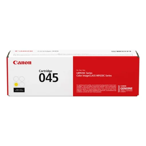 Picture of Canon 045 Toner Cartridge 1 Pc(S) Original Yellow - 1239C002