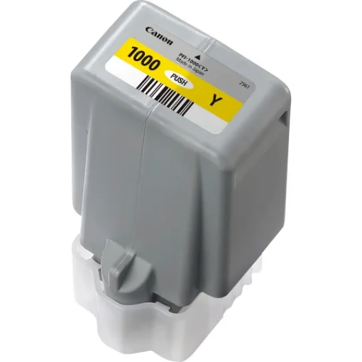 Picture of Canon PFI-1000Y Yellow Ink Cartridge - 0549C001