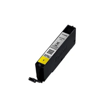 Picture of Canon CLI-571XL High Yield Yellow Ink Cartridge - 0334C001