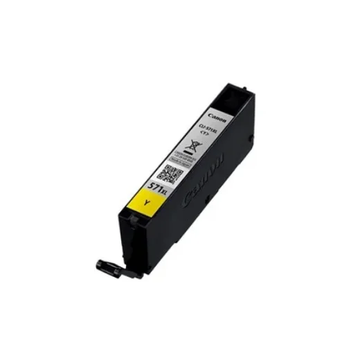 Picture of Canon CLI-571XL High Yield Yellow Ink Cartridge - 0334C001