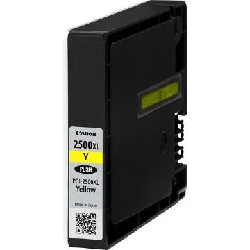 Picture of Canon PGI-2500XL High Yield Yellow Ink Cartridge - 9267B001