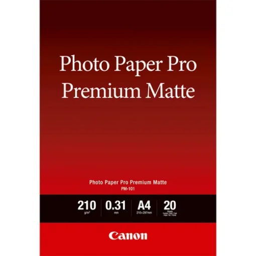 Picture of Canon Pm-101 Premium Matte Photo Paper A4 - 20 Sheets - 8657B005