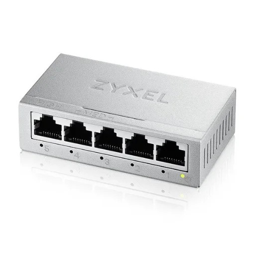 Picture of Zyxel GS-105BV5-EU0101F Network Switch Unmanaged L2 Gigabit Ethernet (10/100/1000) - GS-105BV5-EU0101F