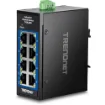 Picture of Trendnet TI-GLC80 Network Switch Unmanaged Gigabit Ethernet (10/100/1000) Black - TI-GLC80