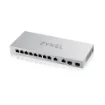 Picture of Zyxel XGS1010-12-ZZ0102F Network Switch Unmanaged Gigabit Ethernet (10/100/1000) Grey - XGS1010-12-ZZ0102F
