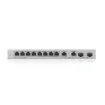 Picture of Zyxel XGS1010-12-ZZ0102F Network Switch Unmanaged Gigabit Ethernet (10/100/1000) Grey - XGS1010-12-ZZ0102F