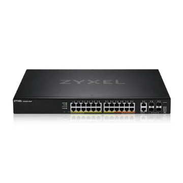 Picture of Zyxel XGS2220-30HP Managed L3 Gigabit Ethernet (10/100/1000) Power Over Ethernet (Poe) Black - XGS2220-30HP-EU0101F