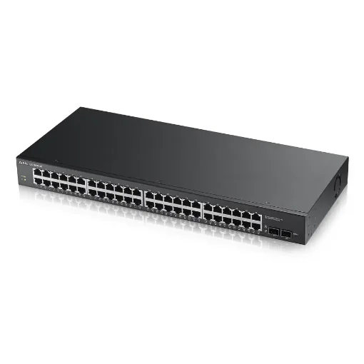 Picture of Zyxel GS1900-48-EU0102F Network Switch L2 Gigabit Ethernet (10/100/1000) Black - GS1900-48-EU0102F