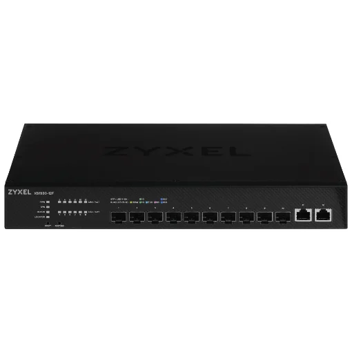 Picture of Zyxel XS1930-12F-ZZ0101F Network Switch Managed L2/L3 Black - XS1930-12F-ZZ0101F