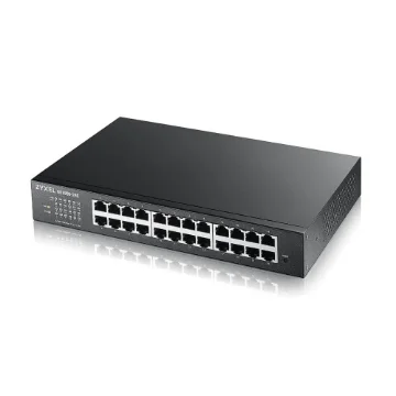 Picture of Zyxel GS1900-24E-EU0103F Network Switch Managed L2 Gigabit Ethernet (10/100/1000) 1U Black - GS1900-24E-EU0103F