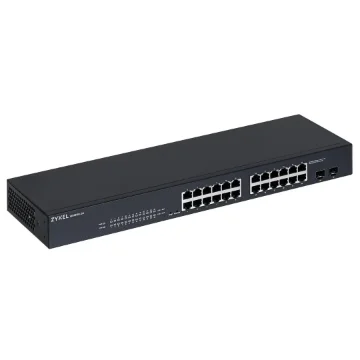 Picture of Zyxel Gs-1900-24 v2 Managed L2 Gigabit Ethernet (10/100/1000) 1U Black - GS1900-24-EU0102F