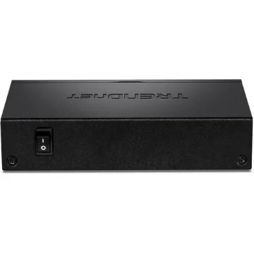 Picture of Trendnet TPE-TG51G Network Switch Gigabit Ethernet (10/100/1000) Power Over Ethernet (Poe) Black - TPE-TG51G