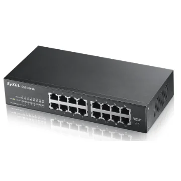 Picture of Zyxel GS1100-16 Unmanaged Gigabit Ethernet (10/100/1000) - GS1100-16-EU0103F