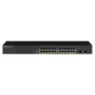 Picture of Zyxel GS1900-24HP Managed Gigabit Ethernet (10/100/1000) 1U Black - GS190024HPV2-EU0101F