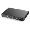 Picture of Zyxel GS1900-24EP Managed L2 Gigabit Ethernet (10/100/1000) Power Over Ethernet (Poe) Black - GS1900-24EP-EU0101F