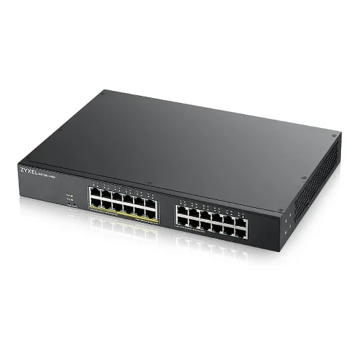 Picture of Zyxel GS1900-24EP Managed L2 Gigabit Ethernet (10/100/1000) Power Over Ethernet (Poe) Black - GS1900-24EP-EU0101F