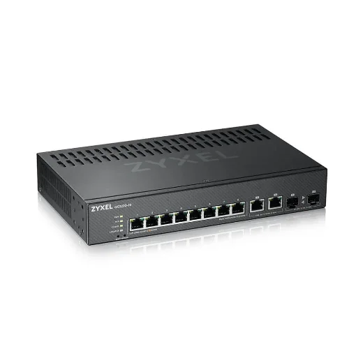 Picture of Zyxel GS2220-10-EU0101F Network Switch Managed L2 Gigabit Ethernet (10/100/1000) Black - GS2220-10-EU0101F