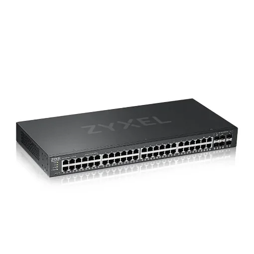 Picture of Zyxel GS2220-50-EU0101F Network Switch Managed L2 Gigabit Ethernet (10/100/1000) Black - GS2220-50-EU0101F