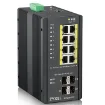 Picture of Zyxel RGS200-12P Managed L2 Gigabit Ethernet (10/100/1000) Power Over Ethernet (Poe) Black - RGS200-12P-ZZ0101F